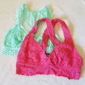 Aerie lace bralette set